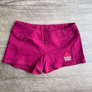 Reebok CrossFit booty shorts workout spandex